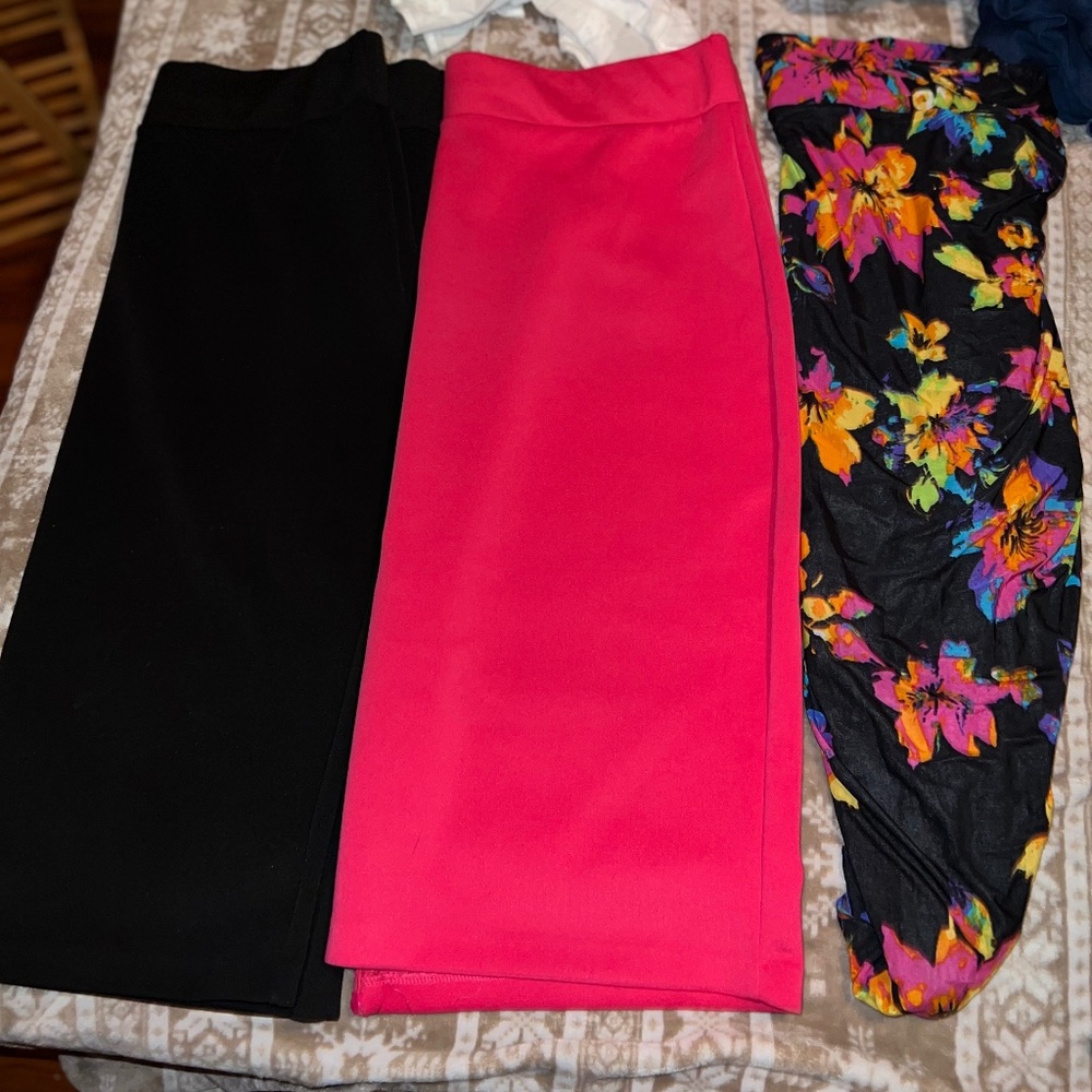 Knee length pencil skirts